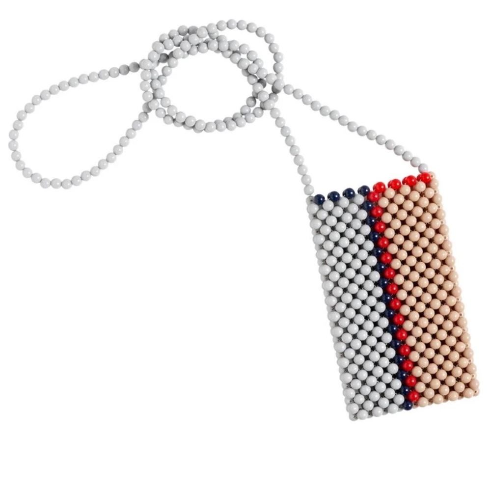 NWT HAY Perla phone holder, Krem